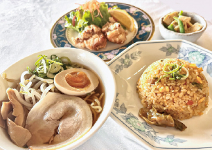 チャーハン・半ラーメンセット